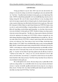 Nghiệp vụ thị trướng mở - Công cụ ưu việt của thị chính sách tiền tệ