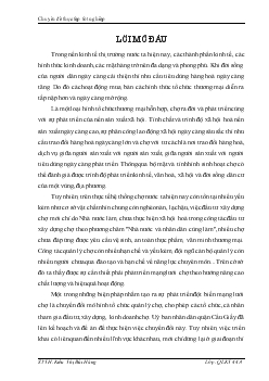 Phương hướng và biện pháp chuyển đổi mô hình tổ chức quản lý chợ trên địa bàn quận Cầu giấy trong giai đoạn hiện nay