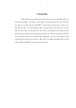SGD Ngân hàng thương mại cổ phần Ngoại Thương Việt Nam