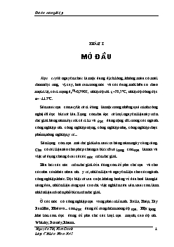 So sánh các chủng nấm men đang được sử dụng trong các nhà máy sản xuất cồn eetylic ở Việt Nam từ nguyên liệu rỉ đường
