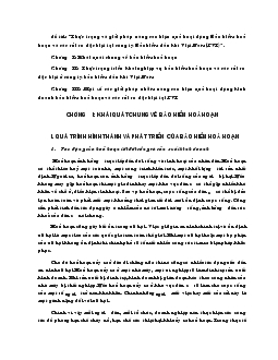 Thực trạng và giải pháp nâng cao hiệu quả hoạt động bảo hiểm hoả hoạn và các rủi ro đặc biệt tại Công ty bảo hiểm dầu khí Việt Nam