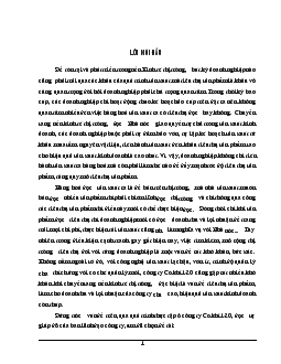 Tiêu thụ sản phẩm và các phương hướng đẩy mạnh tiêu thụ sản phẩm của Công ty Cơ khí 120