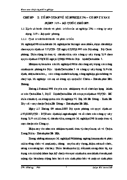 Tổng quan về Xí nghiệp 296 – Công ty xây dựng 319 – Bộ quốc phòng