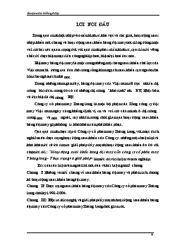 Hoạt động Xuất khẩu hàng dệt may của Công ty cổ phần may Thăng long - Thực trạng và giải pháp (97tr)