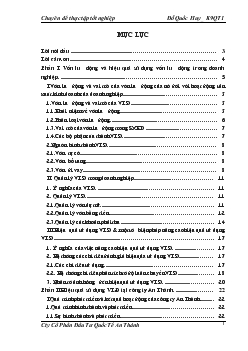 Một số biện pháp nhằm nâng cao hiệu quả sử dụng vốn lưu động tại Công ty Cổ Phần Đầu Tư QuốcTế An Thành