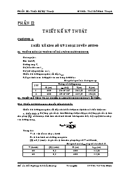 Thiết kế đường qua hai điểm L-M