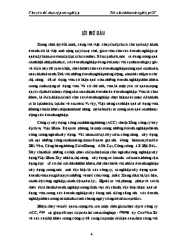 Thực trạng sử dụng vốn tại Công ty xây dựng công trình hàng không (66tr)