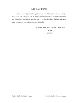 Thực trạng tín dụng trung dài hạn tại ngân hàng nông nghiệp và phát triển nông thôn chi nhánh Chợ Lớn