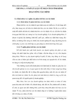 Phân tích tình hình hoạt động & một số giải pháp về tài chính tại công ty TNHH TM&XD Hoàng Nhân