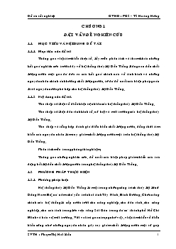 Diễn biến chất lượng nước mặt và những nguyên nhân làm thay đổi chất lượng nước trong hệ thống thủy lợi Dầu Tiếng