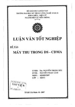 Máy thu trong DS-CDMA