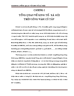 Nghiên cứu đánh giá ô nhiễm lưu vực Sông Vàm Cỏ Tây và đề xuất biện pháp quản lý hợp lý
