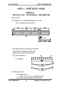 Thiết kế cầu rạch tôm