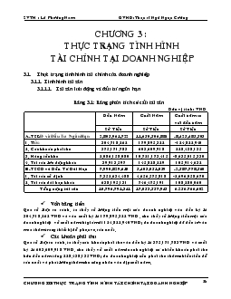 Thực trạng tình hình tài chính tại công ty liên doanh NIDEC TOSOK / Lê Phương Nam ; Ngô Ngọc Cương (GVHD)
