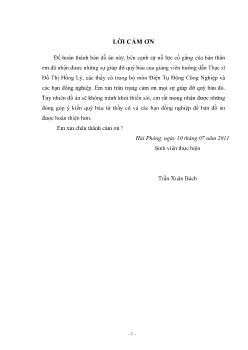 Tìm hiểu hệ thống cung cấp điện cho nhà máy đóng tàu Bạch Đằng. Đi sâu thiết kế cung cấp điện cho phân xưởng sửa chữa cơ khí