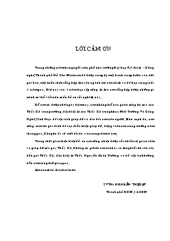 Tính tóan thiết kế hệ thống xử lý nước thải khu căn hộ cao tầng Phú Thạnh- Ciencô- quận Tân Phú -TPHCM