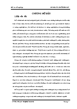 Xây dựng chiến lược bảo vệ môi trường Tp Nha Trang tỉnh Khánh Hòa từ nay đến năm 2020