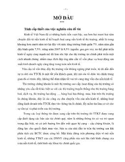 Các giải pháp hoàn thiện vấn đề công bố thông tin kế toán của các doanh nghiệp niêm yết trên thị trường chứng khoán