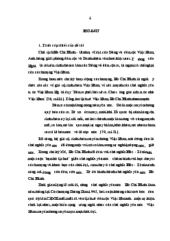 Giáo dục chủ nghĩa yêu nước Hồ Chí Minh cho thanh niên tỉnh Thanh Hoá trong thời kỳ đẩy mạnh công nghiệp hoá, hiện đại hoá đất nước