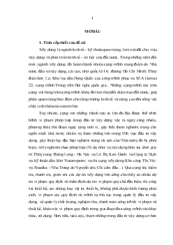 Hoàn thiện pháp luật về thanh tra xây dựng ở Việt Nam hiện nay