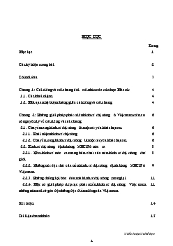 Mối quan hệ biện chứng giữa cái riêng - Cái chung & vận dụng nó trong xây dựng Kinh tế thị trường ở Việt Nam
