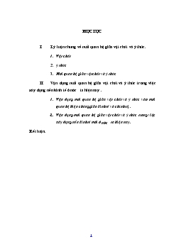Mối quan hệ giữa vật chất - Ý thức trong việc xây dựng nền kinh tế mới hiện nay ở nước ta