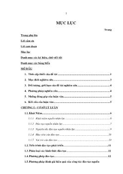 Một số giải pháp hoàn thiện công tác đào tạo nguồn nhân lực cho ngành báo in ở TP.HCM đến năm 2015