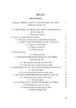 Một số giải pháp nâng cao chất lượng thẩm định đự án đầu tư tại Bình Thuận