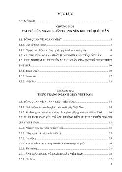 Một số giải pháp phát triển ngành giấy Việt Nam