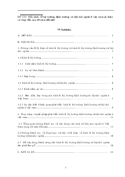 Nền Kinh tế thị trường định hướng Xã hội chủ nghĩa ở Việt Nam, lý luận & thực tiễn sau 20 năm đổi mới