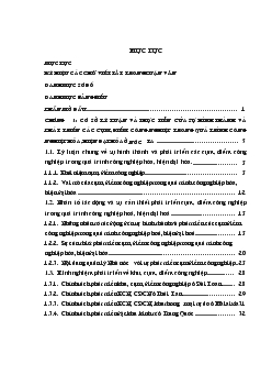 Phát triển các cụm, điểm công nghiệp trong quá trình công nghiệp hóa, hiện đại hóa trên địa bàn tỉnh Hà Tây