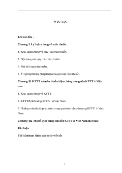 Phép biện chứng về mâu thuẫn & vận dụng phân tích mâu thuẫn biện chứng trong quá trình phát triển nền Kinh tế thị trường định hướng Xã hội chủ nghĩa ở Việt Nam
