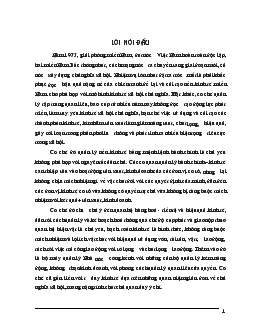 Quan điểm toàn diện trong việc xây dựng nền Kinh tế thị trường định hướng Xã hội chủ nghĩa