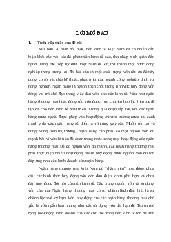 Tăng cường huy động vốn tại Ngân hàng Thương mại Cổ phần Quân Đội