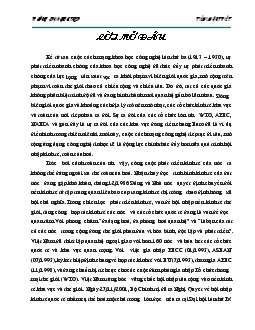 Việt Nam trong xu thế hội nhập dưới con mắt triết học