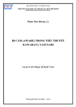 Bi cảm (Aware) trong tiểu thuyết Kawabata Yasunari