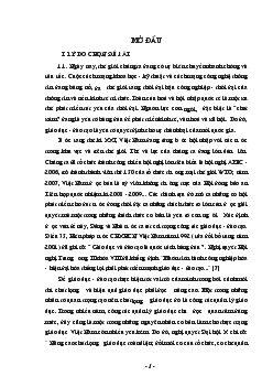 Biện pháp quản lý hoạt động dạy học của hiệu trưởng các trường trung học cơ sở ở huyện Thái Thụy, tỉnh Thái Bình