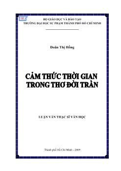 Cảm hứng thời gian trong thơ đời Trần