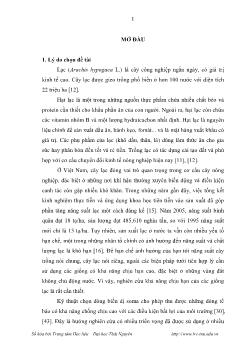 Đánh giá khả năng chịu hạn và tạo vật liệu khởi đầu cho chọn dòng chịu hạn từ các giống lạc L08, L23, L24, LTB, LCB, LBK bằng kỹ thuật nuôi cấy in vitro