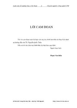 Nghiên cứu ảnh hưởng của chế độ cắt đến tuổi bền của dao tại đỉnh dao