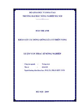 Nghiên cứu ký sinh trùng trên Cá Hồng đỏ (Lutjanus Erythropterus - Bloch, 1970) nuôi thương phẩm tại Quảng Ninh