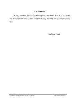 Nghiên cứu một số biện pháp kỹ thuật để phát triển vụ lạc thu đông ở tỉnhThái Nguyên