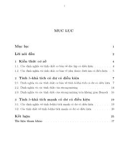 Về sự hội tụ có điều kiện cho tổng các biến ngẫu nhiên phụ thuộc